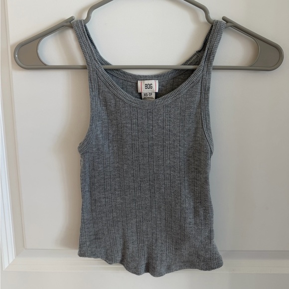 BDG Ribbed Tank Top - Picture 2 of 5